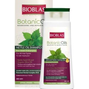 Bioblas Botanic Oils - szampon z olejem z nasion pokrzywy przeciw wypadaniu włosów 360 ml