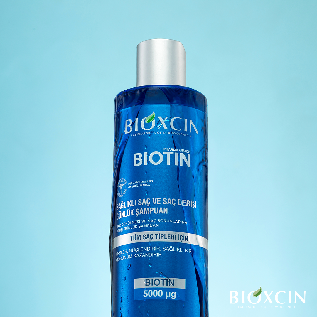 Bioxcin Biotin - szampon z biotyną oraz wodą termalną 2 x 300 ml - obrazek 2