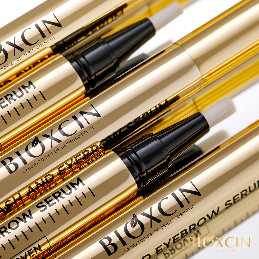 Bioxcin Serum do brwi i rzęs z kolagenem i kwasem hialuronowym 2 x 3 ml - obrazek 2