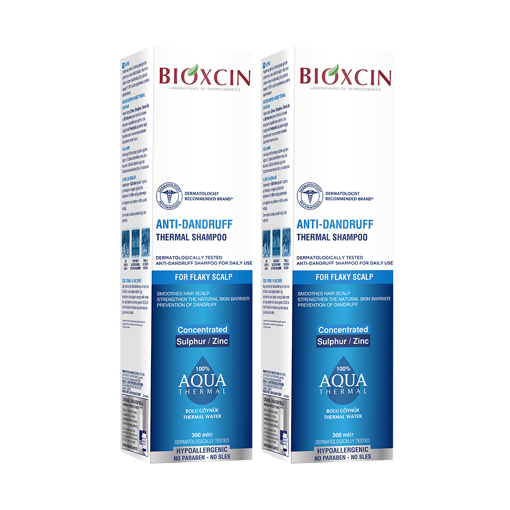 Bioxcin Aqua Thermal Szampon przeciwłupieżowy 2x300 ml
