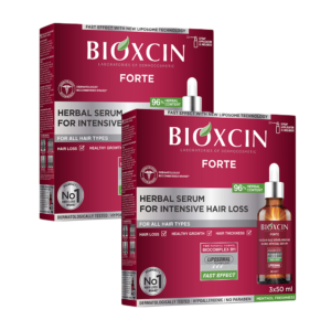 Bioxcin Forte Serum Zestaw do skóry głowy przeciw silnemu wypadaniu włosów