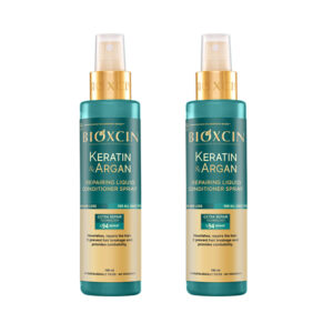 Bioxcin Keratin&Argan Regenerująca odżywka w sprayu 2x150 ml