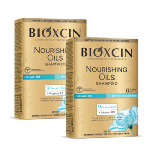 Bioxcin Szampon do włosów zniszczonych z olejkami odżywczymi 2x300 ml