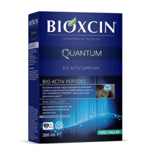 Bioxcin Quantum Szampon dla Włosów Tłustych - Przeciw Wypadaniu Włosów 300 ml