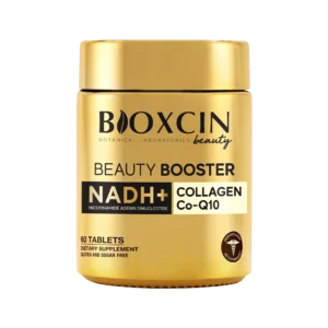 Bioxcin Beauty Booster - Suplement diety na włosy, skórę i paznokcie z biotyną 60 tabl.