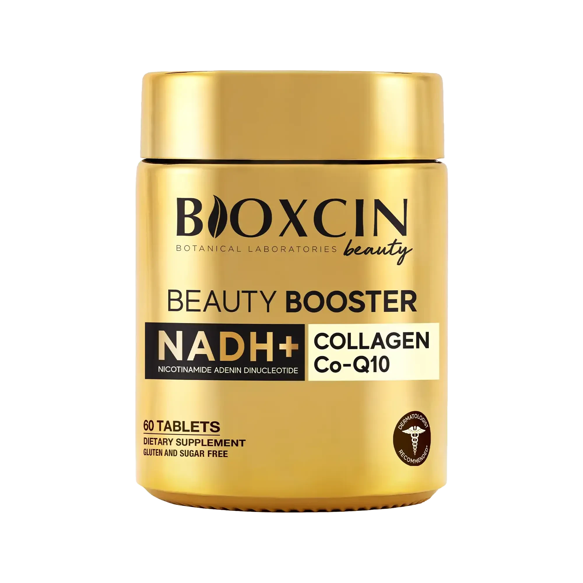 Bioxcin Beauty Booster - Suplement diety na włosy, skórę i paznokcie z biotyną 60 tabl.