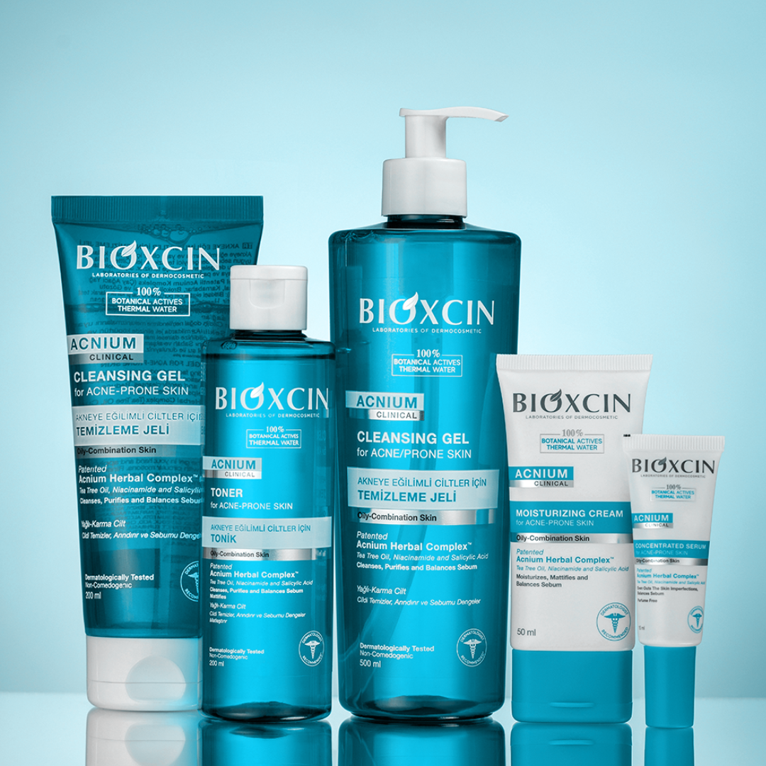 Bioxcin Acnium żel do mycia twarzy regulujący wydzielanie sebum 200 ml - obrazek 2