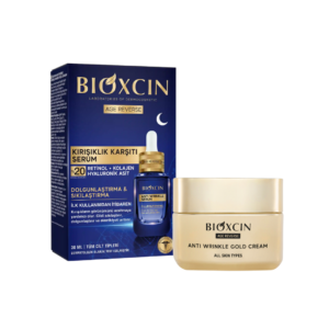 Zestaw Bioxcin Age Reverse - Serum 30 ml + krem przeciwzmarszczkowy 50 ml